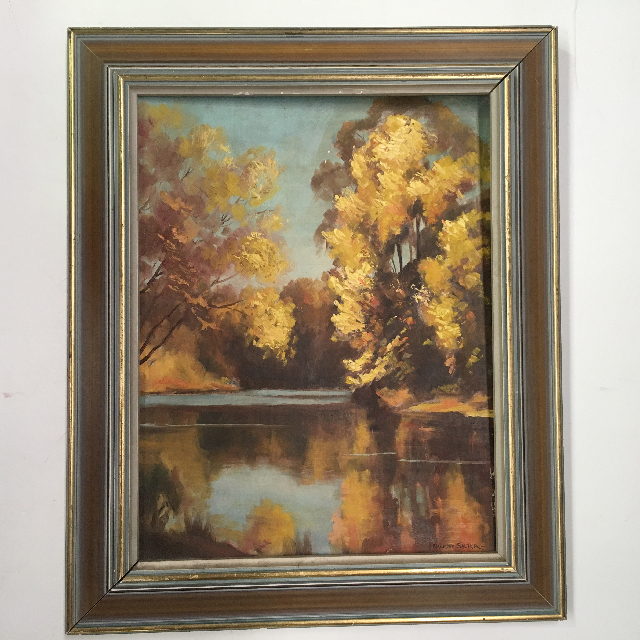 ARTWORK, Landscape (Medium) - Autumn Lake